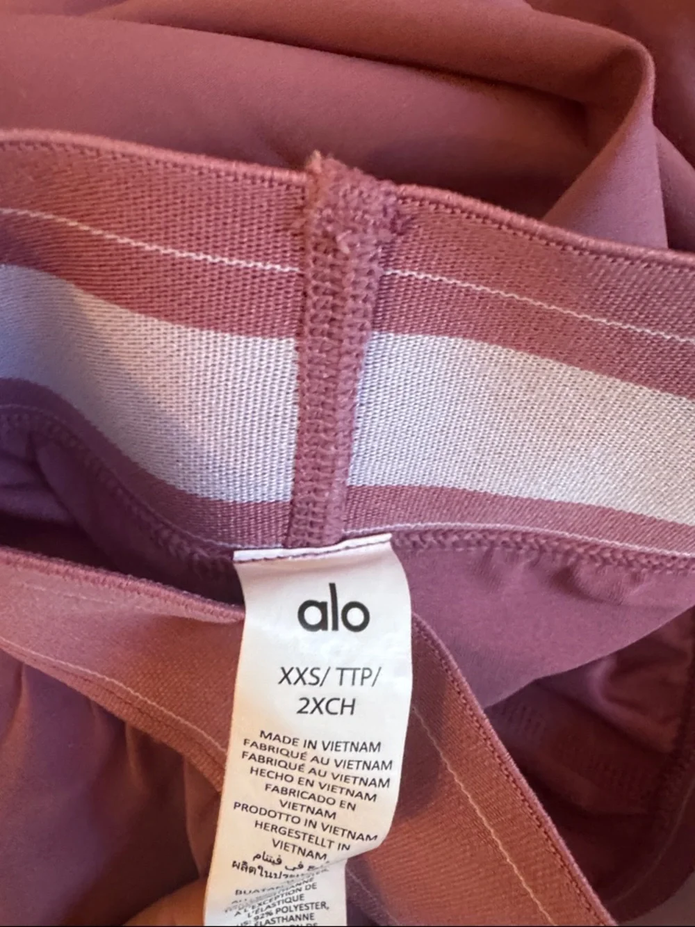 Alo Mulberry xxs tennis Skirt